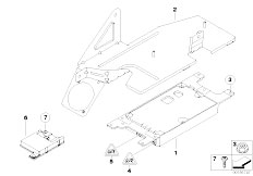 E70 X5 4.8i N62N SAV / Communication Systems Single Parts Sa 644 Trunk