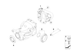 E70 X5 4.8i N62N SAV / Rear Axle Final Drive Gasket Set