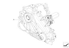 E71 X6 35iX N54 SAC / Transfer Box/  Transfer Case Atc 700