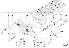 E46 330Ci M54 Cabrio / Engine/  Cylinder Head Vanos