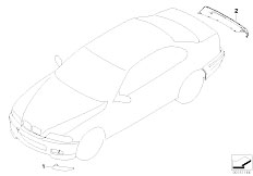 E46 320Ci M54 Coupe / Vehicle Trim/  Carbon Fibre Kit E46