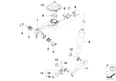 E93 330d N57 Cabrio / Gearshift/  Gearbox Shifting Parts