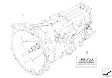 E90 318i N43 Sedan / Manual Transmission/  Manual Gearbox Gs6 17bg