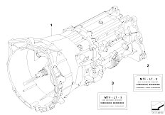 E53 X5 3.0i M54 SAV / Manual Transmission/  Manual Gearbox Gs6x37bz Dz 4 Wheel