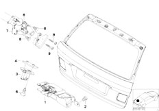 E46 320i M54 Touring / Bodywork/  Trunk Lid Closing System