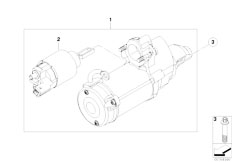 E71 X6 50iX N63 SAC / Engine Electrical System/  Starter