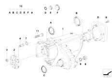 E34 525ix M50 Touring / Transfer Box/  Transfer Box