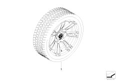 E90 M3 S65 Sedan / Wheels Winter Complete Wheel Double Spoke270m