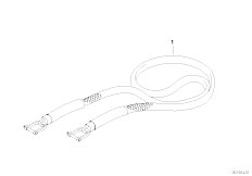 E46 325i M54 Sedan / Restraint System And Accessories/  Tow Rope