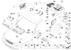 E93 325i N53 Cabrio / Vehicle Trim/  Misc Body Parts