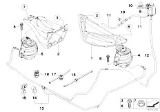 E61 530xd M57N2 Touring / Engine And Transmission Suspension Engine Suspension