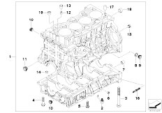 E46 318Ci N42 Cabrio / Engine/  Engine Block