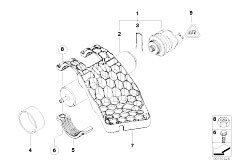 E70 X5 3.0d M57N2 SAV / Fuel Preparation System/  Fuel Strainer With Heating