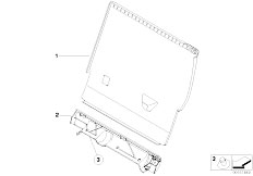 E70 X5 4.8i N62N SAV / Seats Trim Through Loading Facility