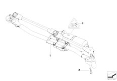 E88 118d N47 Cabrio / Vehicle Electrical System/  Single Wiper Parts