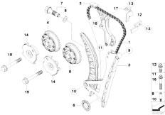 E46 316i N46 Touring / Engine/  Timing And Valve Train Timing Chain