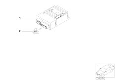 E66 735Li N62 Sedan / Vehicle Electrical System/  Central Gateway Module