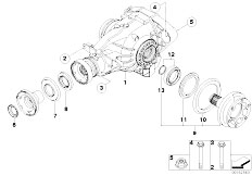 E93 M3 S65 Cabrio / Rear Axle Differential Drive Output