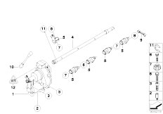 E90N M3 S65 Sedan / Fuel Preparation System/  Throttle Body Acceleration