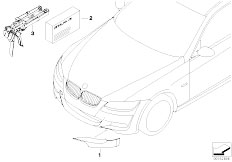 E93 320i N43 Cabrio / Vehicle Trim/  Carbon Fibre Package