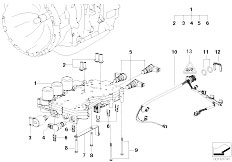 E46 318Ci M43 Coupe / Automatic Transmission/  A4s200r Control Unit With Mounting Parts