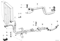 E12 528i M30 Sedan / Engine Transmission Oil Cooling