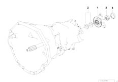 E31 840i M60 Coupe / Manual Transmission/  S6s420g Gear Wheel Set Parts