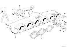 E12 535i M30 Sedan / Engine Intake Manifold System-2