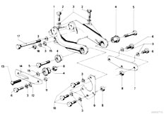 E12 520i M10 Sedan / Steering Hydro Steering Vane Pump Bearing Support