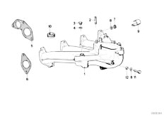 E30 316 M10 4 doors / Engine/  Intake Manifold System