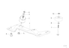 E36 316i 1.9 M43 Compact / Automatic Transmission/  Gearbox Suspension