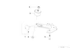 E31 850Ci M73 Coupe / Automatic Transmission Gearbox Suspension