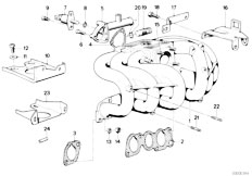E30 325i M20 Cabrio / Engine/  Intake Manifold System