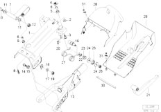 E38 735i M62 Sedan / Steering/  Manually Adjust Steering Column