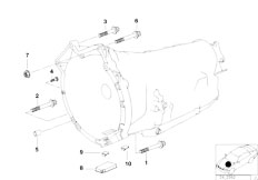 E36 325tds M51 Touring / Automatic Transmission/  Gearbox Mounting