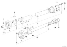 E30 325ix M20 4 doors / Drive Shaft/  Drive Shaft 4 Wheel