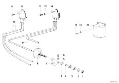 E21 316 M10 Sedan / Engine Vacuum Control Engine