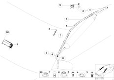 E46 318d M47N Sedan / Restraint System And Accessories/  Airbag Passenger And Head Airbag