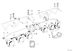 E12 528i M30 Sedan / Engine/  Exhaust Manifold-4