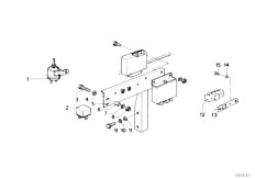 E12 525 M30 Sedan / Engine/  Vacuum Control Agr-2