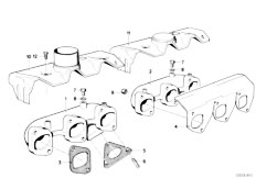 E12 525 M30 Sedan / Engine/  Exhaust Manifold