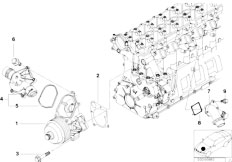 E53 X5 3.0d M57 SAV / Engine Waterpump Thermostat