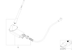 Z3 Z3 M3.2 S50 Coupe / Communication Systems Side Wall Aerial Retrofit Kit Dualband