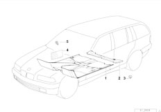 E36 328i M52 Touring / Vehicle Trim Floor Covering