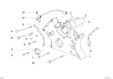 E34 530i M60 Touring / Engine Lower Timing Case