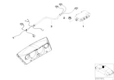 E52 Z8 S62 Roadster / Instruments Measuring Systems Ctrl Unit Integrated In Instr Cluster