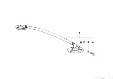 E36 M3 S50 Coupe / Vehicle Trim Strut Brace