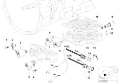 E36 318i M43 Cabrio / Automatic Transmission/  A4s 270r 310r Solenoid Valve Cable Set