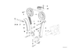 E30 318is M42 2 doors / Engine Timing And Valve Train Timing Chain