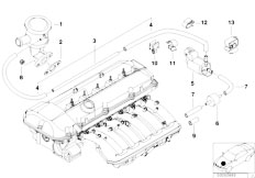 E46 325Ci M54 Cabrio / Engine/  Air Pump F Vacuum Control